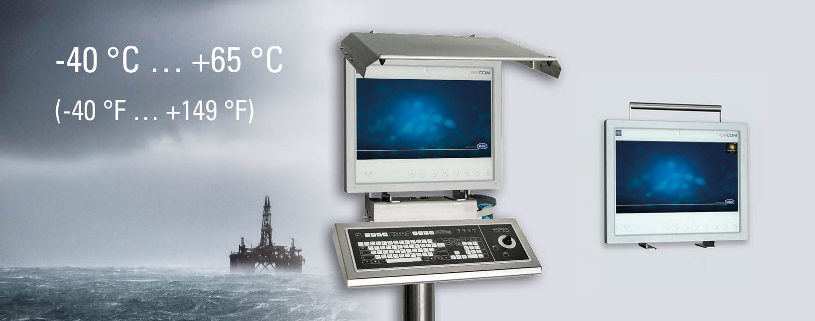 Ex Explosion-proof sunlight readable SHARK-HMIs extreme temperatures R. STAHL Ex Explosion-proof sunlight readable SHARK-HMIs extreme temperatures R. STAHL
